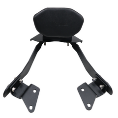 Motocare CNC luggage carrier with pillion backrest installed on Hero Xtreme 250R motorcycle