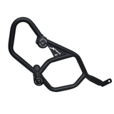 Motocare 4 slider crash guard installed on Hero Xtreme 250R motorcycle engine protection frame