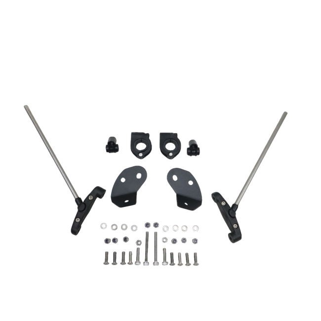 Motocare polycarbonate visor windshield for Yamaha XSR 155 clear smoke black windscreen