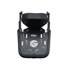 Motocare pipe carrier with backrest installed on Yamaha XSR 155 motorcycle luggage rack