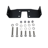 Motocare pipe carrier with backrest installed on Yamaha XSR 155 motorcycle luggage rack