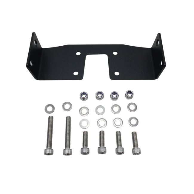 Motocare pipe carrier installed on Yamaha XSR 155 rear frame for luggage and touring bag support