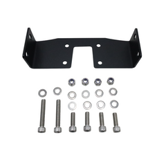 Motocare pipe carrier installed on Yamaha XSR 155 rear frame for luggage and touring bag support