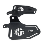Motocare footrest installed on Yamaha XSR 155 providing rider grip and comfort