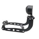 Motocare seat ring with backrest installed on Yamaha XSR 155 providing pillion support and retro styling