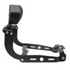 Motocare seat ring with backrest installed on Yamaha XSR 155 providing pillion support and retro styling