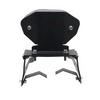 Motocare seat ring with backrest installed on Yamaha XSR 155 providing pillion support and retro styling