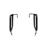 Motocare saddle stay with plate installed on Yamaha XSR 155 for saddle bag and touring luggage support