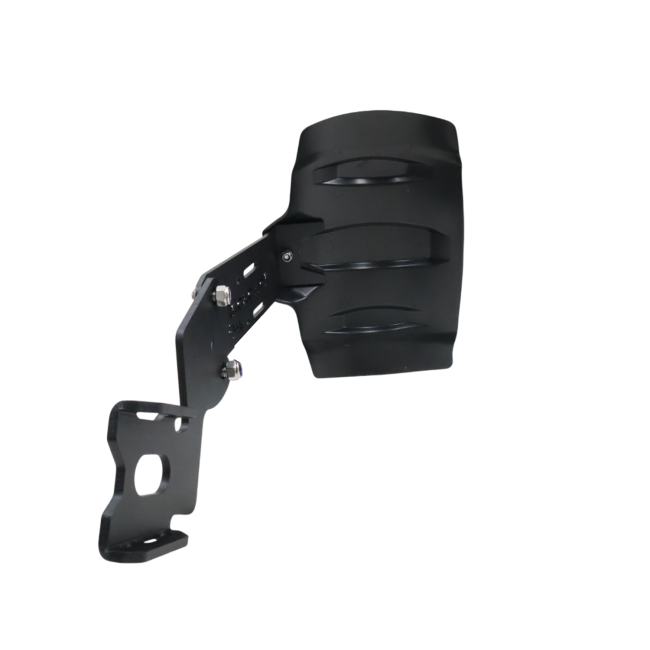 Motocare rear tyre hugger installed on Kawasaki Versys 300 motorcycle