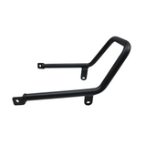 Motocare pipe seat ring installed on Yamaha XSR 155 rear frame for retro styling and tail protection