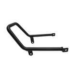 Motocare pipe seat ring installed on Yamaha XSR 155 rear frame for retro styling and tail protection