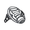 Motocare headlight grill installed on Yamaha XSR 155 protecting the headlamp from road debris