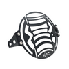 Motocare headlight grill installed on Yamaha XSR 155 protecting the headlamp from road debris