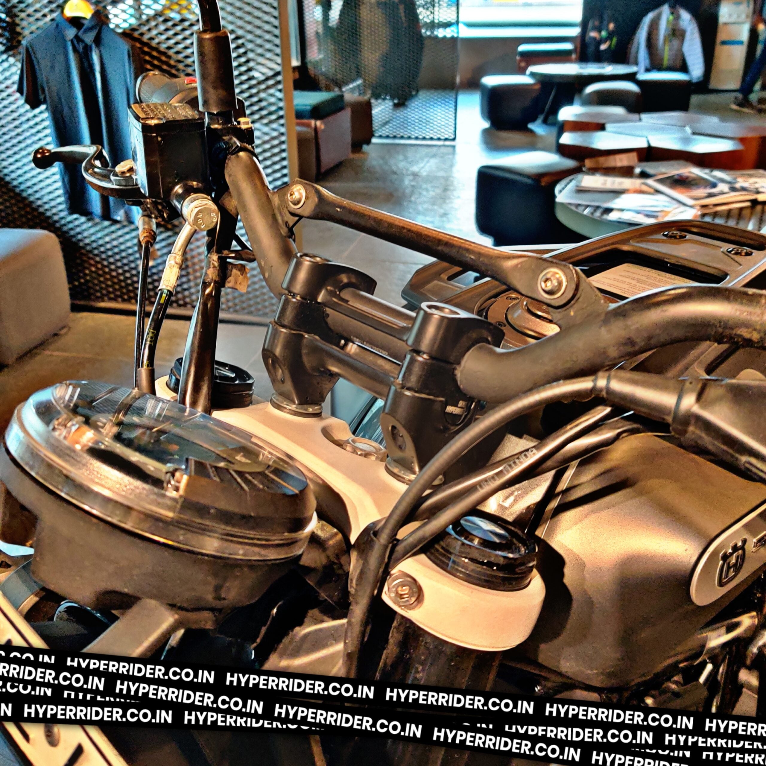 Hyperrider Handlebar Riser for KTM Adventure 250 390 and Husqvarna Svartpilen 250 OEM Style Ergonomic Handlebar Upgrade