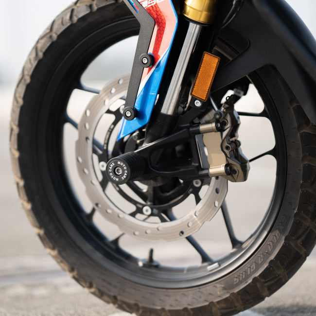 MotoCare Fork Sliders Set for TVS Apache RTX 300 Front and Rear Protection