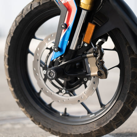 MotoCare Fork Sliders Set for TVS Apache RTX 300 Front and Rear Protection