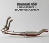 Barrel Rogue 2.0 stainless steel full system exhaust for Kawasaki Versys 650 motorcycle