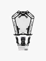 Legundary Custom KTM ADV 390 2025 Oculus Headlight Shield yellow white acrylic mild steel headlight protector guard
