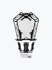 Legundary Custom KTM ADV 390 2025 Oculus Headlight Shield yellow white acrylic mild steel headlight protector guard