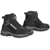 KORDA Pathfinder black motorcycle riding boots with SAS-TEC ankle protection