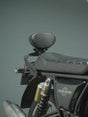 Legendary Custom Interceptor 650 backrest black mild steel pillion support