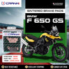CRANK1 CB312 Sintered Rear Brake Pads for BMW F 650 GS 2008-2012 Motorcycle Brake Pads