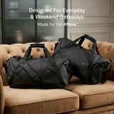 Vantora LUNA Duffle Bag 30L | Water-Resistant Travel & Gym Duffle with Shoulder Sling