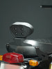 Legendary Custom Interceptor 650 backrest black mild steel pillion support