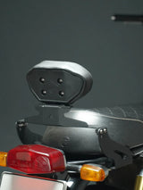 Legendary Custom Interceptor 650 backrest black mild steel pillion support