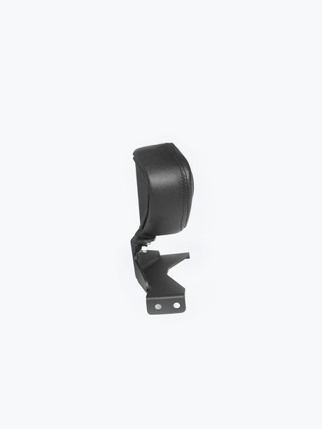 Legendary Custom Interceptor 650 backrest black mild steel pillion support
