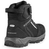 KORDA Pathfinder black motorcycle riding boots with SAS-TEC ankle protection
