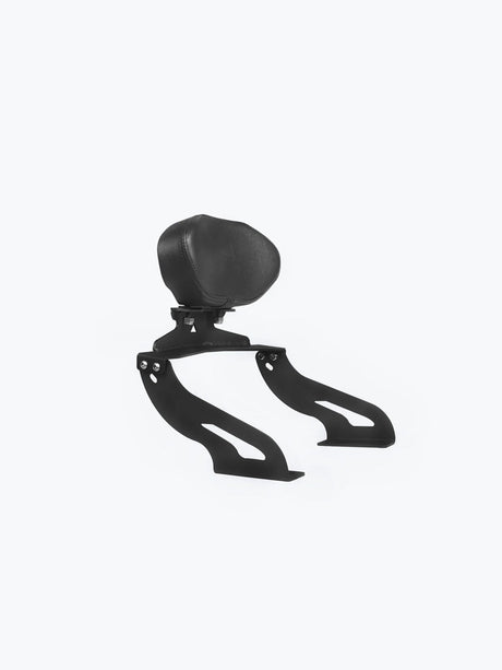 Legendary Custom Interceptor 650 backrest black mild steel pillion support