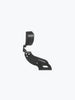 Legendary Custom Interceptor 650 backrest black mild steel pillion support