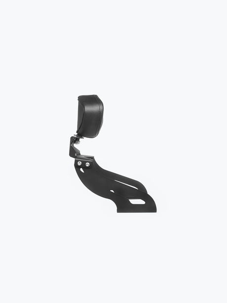 Legendary Custom Interceptor 650 backrest black mild steel pillion support