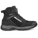 KORDA Pathfinder black motorcycle riding boots with SAS-TEC ankle protection