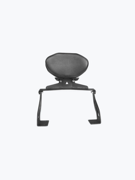 Legendary Custom Interceptor 650 backrest black mild steel pillion support