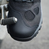 KORDA Pathfinder black motorcycle riding boots with SAS-TEC ankle protection