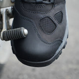 KORDA Pathfinder black motorcycle riding boots with SAS-TEC ankle protection