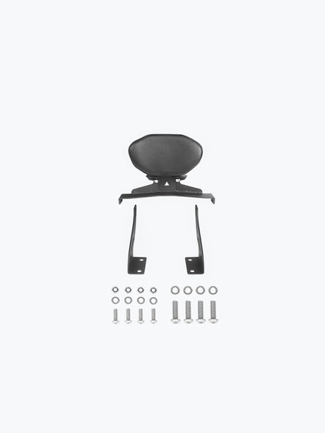 Legendary Custom Interceptor 650 backrest black mild steel pillion support