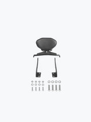 Legendary Custom Interceptor 650 backrest black mild steel pillion support