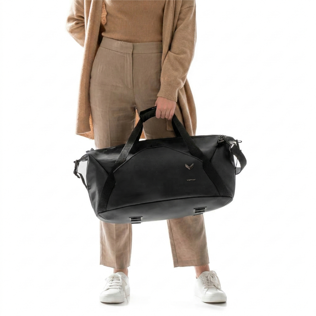 Vantora LUNA Duffle Bag 30L | Water-Resistant Travel & Gym Duffle with Shoulder Sling