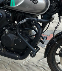Moto Torque ASTRA crash guard for Royal Enfield Hunter 350 with sliders and engine protection