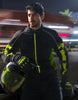 Royal Enfield Streetwind Pro Class A Riding Jacket in Black and Orange
