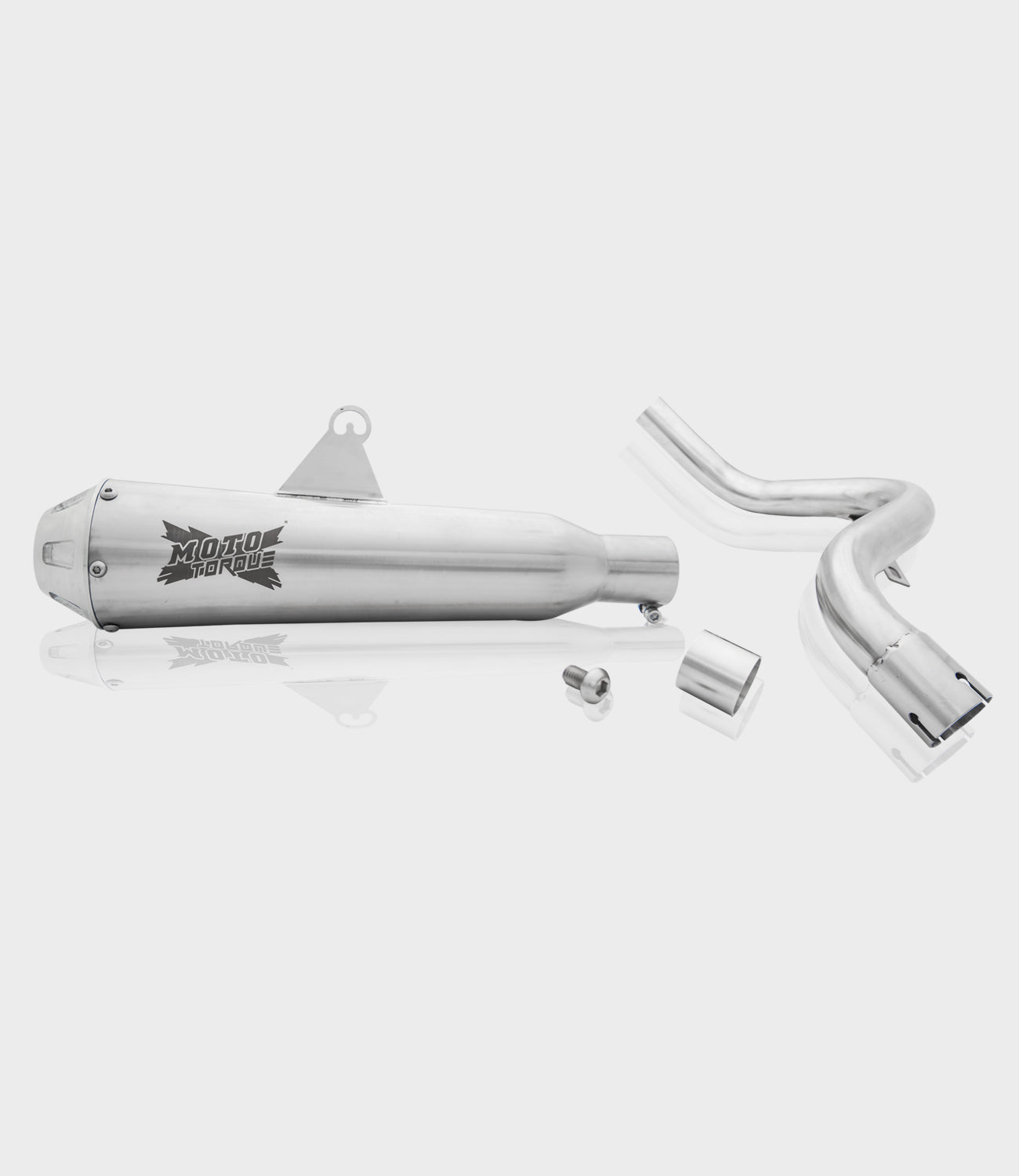 Mototorque performance exhaust KTM stainless steel slip on racing exhaust with DB killer