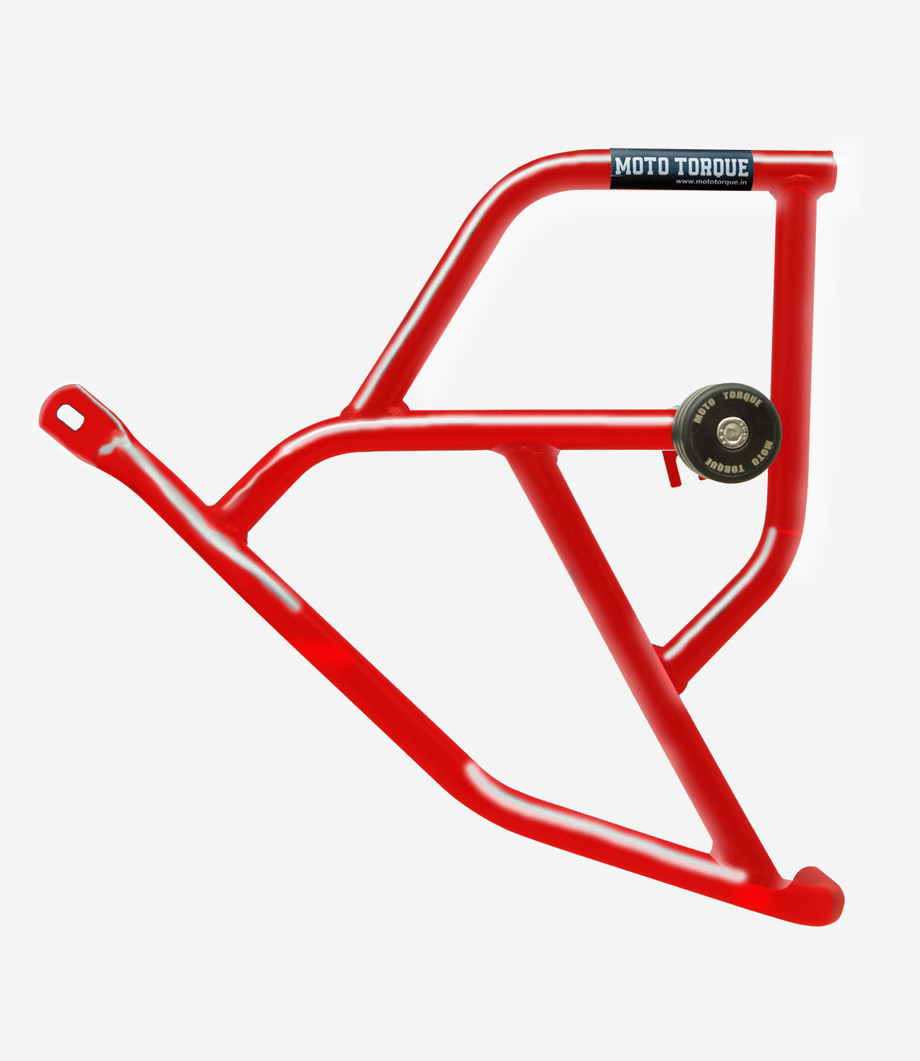 Mototorque Guardian crash guard red Royal Enfield Himalayan heavy duty engine protection