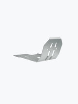 Legundary Custom Combat Bash Plate for Royal Enfield Super Meteor 650 silver aluminium engine protection