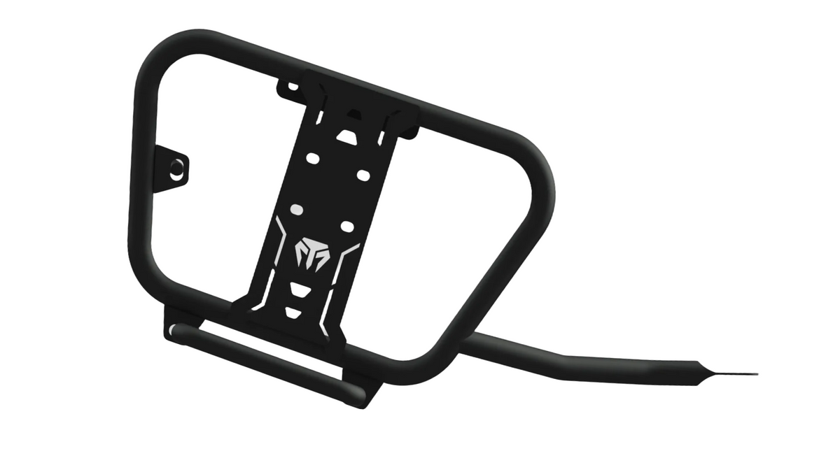 Moto Torque saddle stay for Triumph Scrambler 400X heavy duty saddle bag support accessory