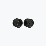 Legundary Custom BMW F900GS rotex front wheel slider pair aluminium black silver axle protector