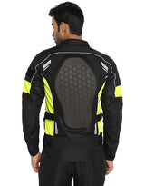 Royal Enfield Streetwind Pro Class A Riding Jacket in Black and Orange