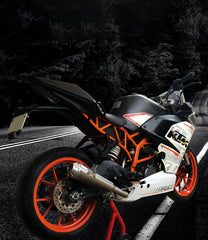 Mototorque performance exhaust KTM stainless steel slip on racing exhaust with DB killer